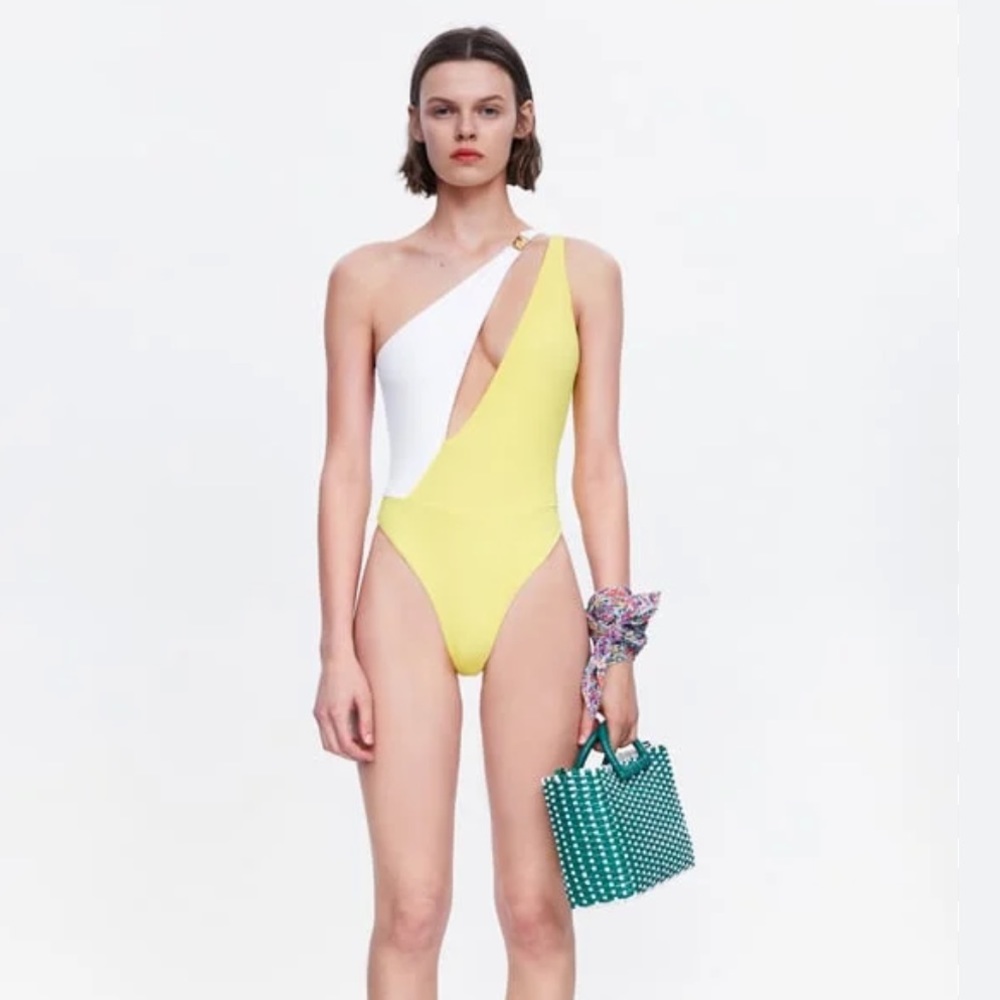 Zara one piece swimsuit